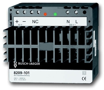 ABB 8200-0-0106 Источник питания дополнительный, с функцией центрального источника питания, MDRC