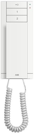 ABB M22002-W Абонентское устройство, трубка, 3 клавиши, белая