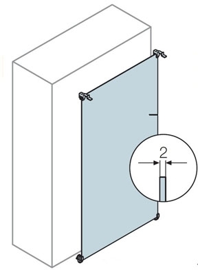 ABB 1SL0259A00 BLANK METAL BASE PLATE-SIZE 1