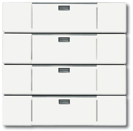 ABB 6117-0-0194 6127 MF-884-101 Сенсор 4-х клавишный, многофункциональный, FM, белый бархат