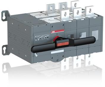 ABB 1SCA112677R1001 Change-over switch, motor operation, I-O-II -operation, open transition