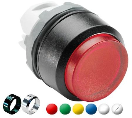ABB 1SFA611103R2105 White Modular Pushbutton