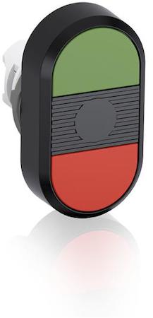 ABB 1SFA611130R1106 Green/Red Modular Double Pushbutton