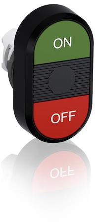 ABB 1SFA611132R1106 Green/Red Modular Double Pushbutton
