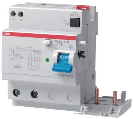 ABB 2CSB202701R4630 Residual Current Device Block  DDA202 A-63/0,5 AE