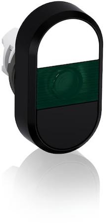 ABB 1SFA611134R1102 White/Black Modular Double Pushbutton