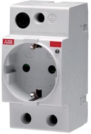 Фото ABB 2CSM210000R0721 Розетка щитовая нем. M1175