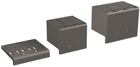 ABB 1SDA066657R1 LTC XT2 3p TERMINAL COVERS LOW 2pcs