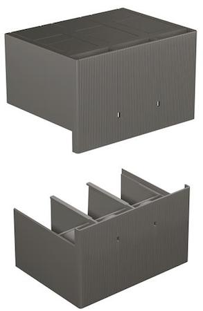 ABB 1SDA063091R1 HTC T7-T7M-X1 F 3p TERM.COVERS HIGH 2pcs