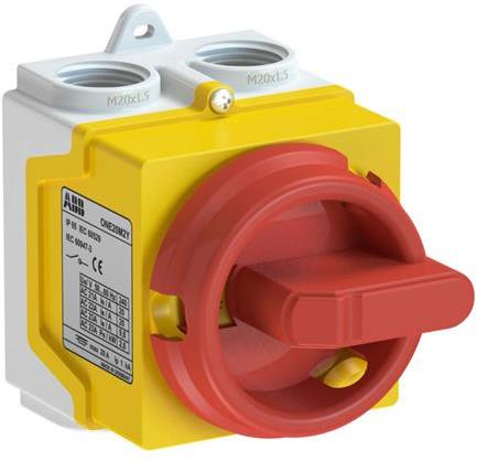 ABB 1SCA135536R1001 Enclosed switch 3-p. 400V AC23A 7.5kW AC22A 20A