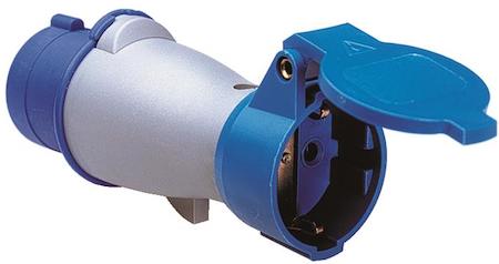ABB 2CMA170196R1000 Adaptor, 10/16A, IP44, 2P+E