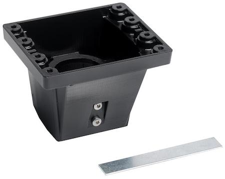 ABB 2CMA177394R1000 OUTLETBOX, CWC3 FLÄNS SVART 2XFL13