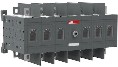 ABB 1SCA118610R1001 Manual change-over switch, I-O-II -operation, open transition