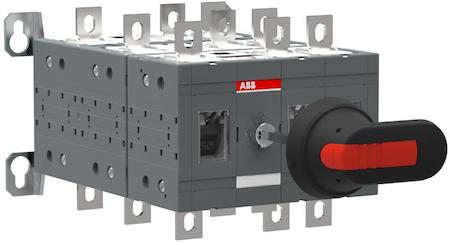 ABB 1SCA123564R1001 Manual bypass switch, I-O-II -operation, open transition