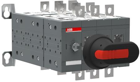 ABB 1SCA123552R1001 Manual bypass switch, I-O-II -operation, open transition