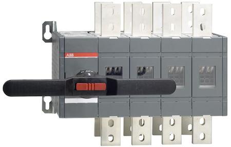 ABB 1SCA117225R1001 Manual change-over switches, I - I+II - II -operation, closed transition