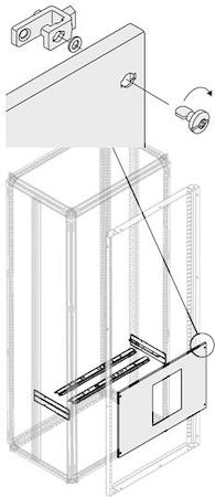 ABB 1STQ008191A0000 e2.2 e4.2 kit 3-4P with-int. vert. w=800