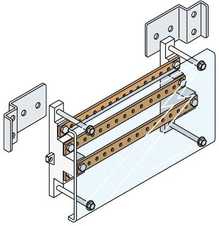 ABB 1STQ009184A0000 n.2 ad1034-ad1053 fixing brackets
