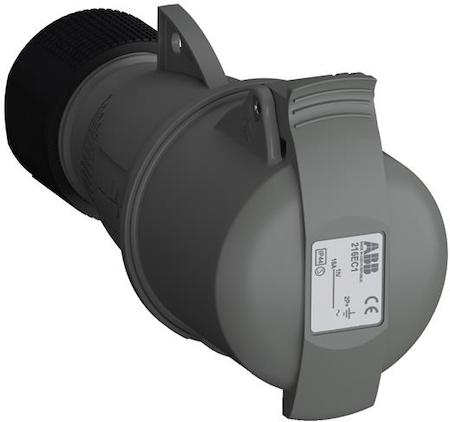 ABB 2CMA101999R1000 Industrial Connectors, 2P+E, 16A, Optional voltage V
