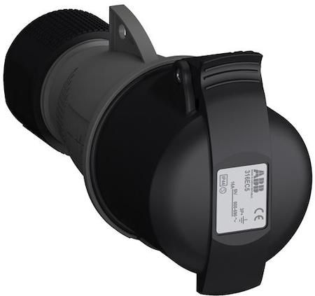 ABB 2CMA102011R1000 Industrial Connectors, 3P+E, 16A, 600 … 690 V