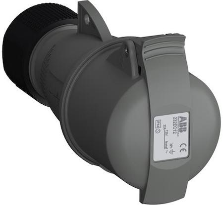 ABB 2CMA102034R1000 Industrial Connectors, 2P+E, 32A, Isol. Transformer V