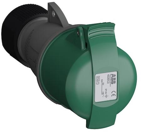 ABB 2CMA102047R1000 Industrial Connectors, 3P+N+E, 32A, >50 V