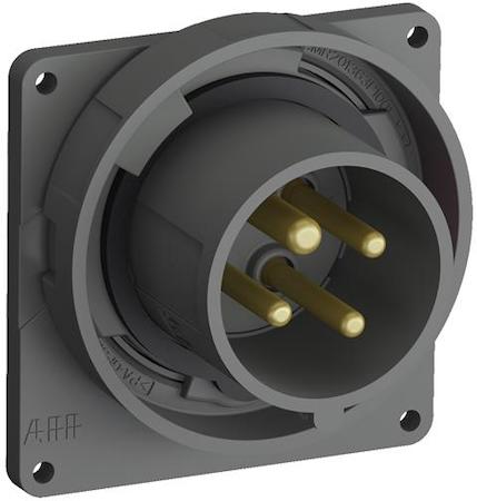 ABB 2CMA101268R1000 Panel mounted  inlets, 3P+N+E, 16A, Optional voltage V