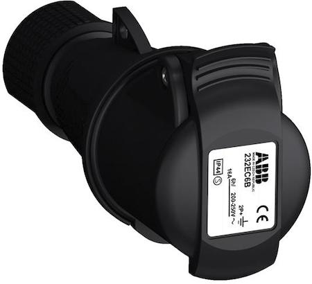 ABB 2CMA103580R1000 Industrial Connectors, 2P+E, 32A, 200 … 250 V