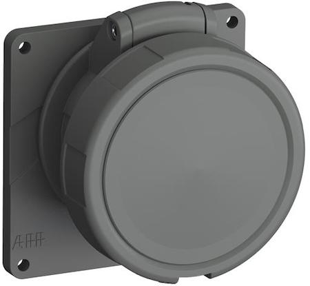 ABB 2CMA101310R1000 Panel mounted socket outlets, 3P+E, 32A, Optional voltage V