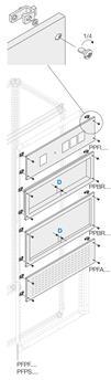 ABB 1STQ008093A0000 instrum. panel 2 72x72 w=800mm