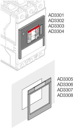 ABB 1STQ009218A0000 xT3 3P flange ro plate-mounting