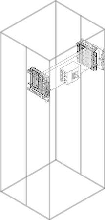 ABB 1STQ008700A0000 2 lateral cell segregations h=450mm