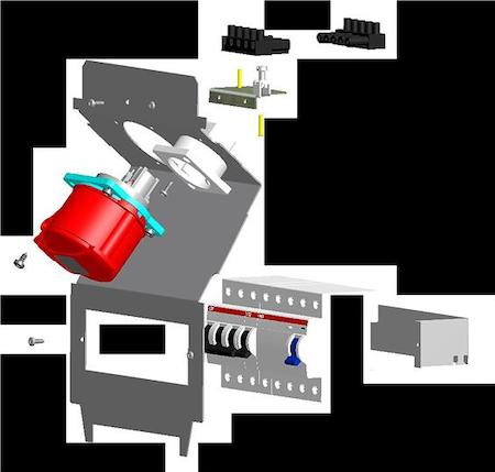 ABB 2CMA177451R1000 Outlet Boxes, , , , IP44, A, V