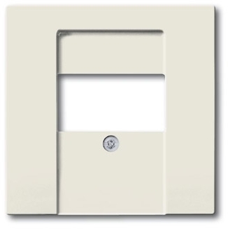 ABB 1710-0-3978 Плата центральная (накладка) для механизмов UAE/TAE, для 0247 и 0248, серия solo/future, цвет chalet-white