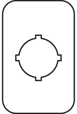 ABB 1SFA611930R1023 LEGEND PLATE#MA6-1023