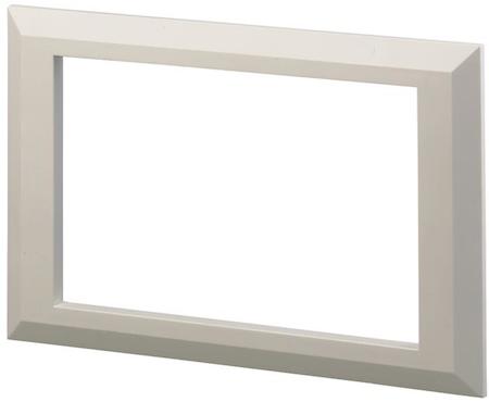 ABB GHQ6050059R0011 T-RAHM,WS Cover Frame For Mt701, White