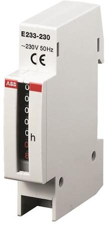 ABB 2CDE100000R1601 E233-230 WORKING HOUR METER