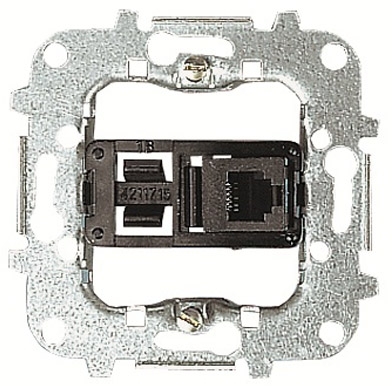 ABB 8117.3 Розетка телекоммуникационная на 8 контактов, тип RJ45, категория 3s