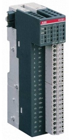 ABB 1TNE968902R1301 Модуль В/В, S500eCo, 4AI/2AO, U/I, AX561