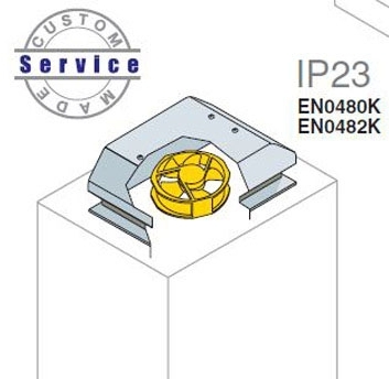 ABB EN0480K Кожух с вентилятором на крышу 230В-50/60Гц IP43