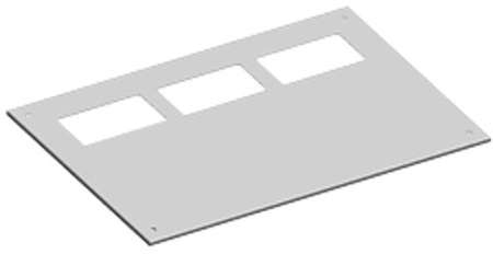 ABB RD46F1 Панель верх. 1 ряд отверстий для 4/..RG6