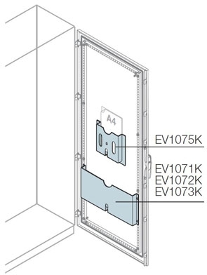 ABB EV1073K Карман для документов металл. Ш=1000мм