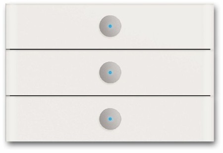 ABB 6310-0-0123 6342-810-101-500 Сенсор 3-кл priOn, белое стекло