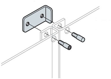 ABB EA2113 Комплект для соединения расширенных монт.плат