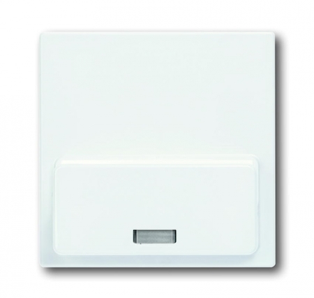 ABB 8200-0-0171 Плата центральная (накладка)для механизма док-станции Busch-iDock 8218 U, серия Basic 55, цвет альпийский белый