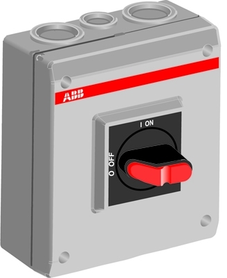 ABB 1SCA022401R4240 Рубильник в боксе OTP25B4P до 25A 4-полюсный, резьба 4xPg21+2хPg 11