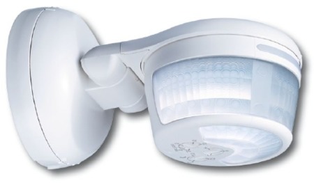 ABB 6800-0-2300 Датчик движения Busch-Wächter 220 ProfessionalLINE, IP55, с ИК-пультом, цвет белый