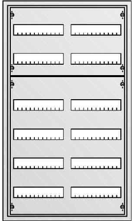 ABB AT62 Щит распределительный 974х574х140