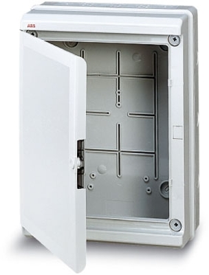 ABB 12774 EUROPA IP65 бокс настенный 275х370х140мм ШхВхГ непрозр.дверь серый