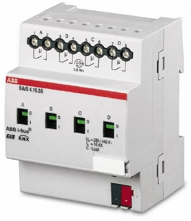 ABB 2CDG110040R0011 SA/S 4.10.1 Бинарный выход 4-х канальный 10 А, MDRC